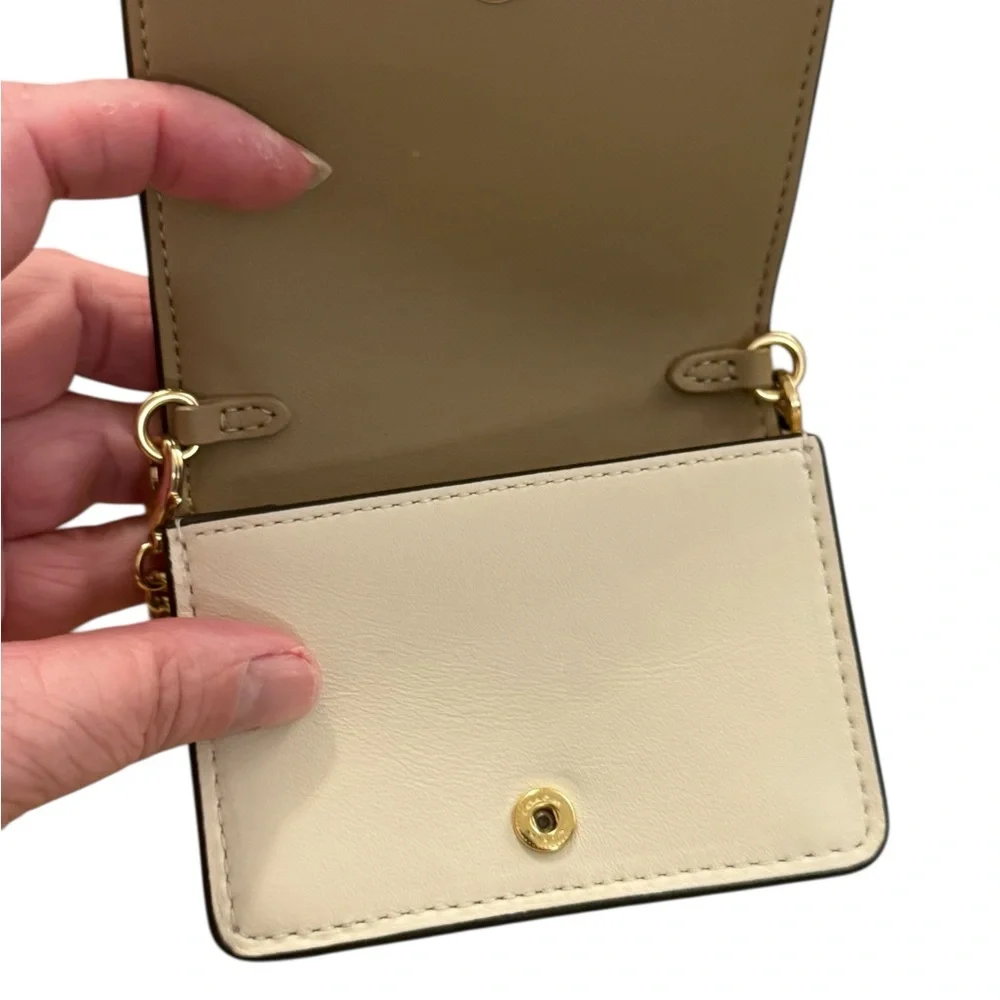 Coach Mini Chain Wallet • Rare Creature Print • Like New • Chain Strap - Picture 5 of 6